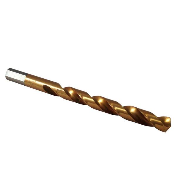 BLU-MOL 3/8 in. Dia Titanium Jobber Drill Bit