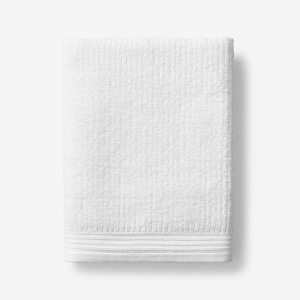 The Company Store Green Earth Quick Dry White Solid Cotton Tub Mat