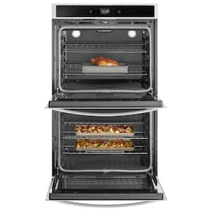 27 in. Double Electric Wall Oven in Stainless Steel