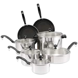 12-Piece Classic Series Stainless Steel Cookware Set