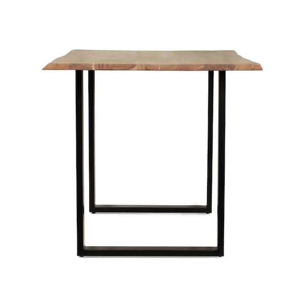 CHRISTOPHER KNIGHT HOME Yvenith 5-pc Upholstered Dining Set, Iron Frame, Acacia Wood, White + Black + Natural