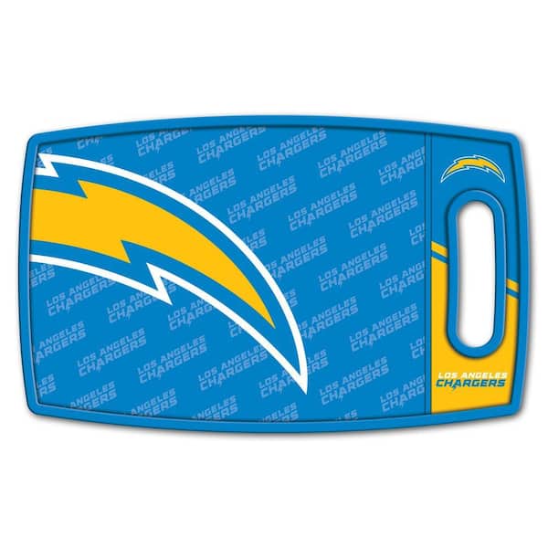 NFL Los Angeles Chargers Logo Series Cutting Board 9in x 0.5in Rectangle- Manufactured Wood and polypropylene