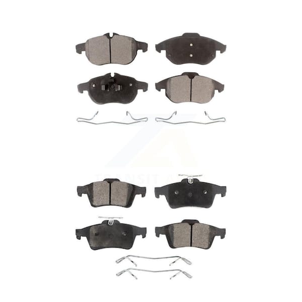 TEC Front Rear Ceramic Brake Pads Kit For Saab 9-3 KTC-100506