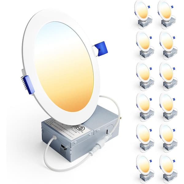 Sunpez 6 in. Integrated LED Recessed Light Trim Dimmable 5 Sunpez 6 in. Integrated LED Recessed Light Trim Dimmable 5