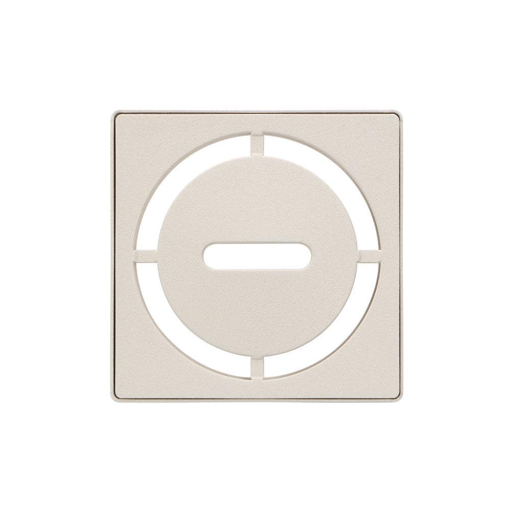 Kerdi-Drain 4 in. Ivory Pure Drain Grate Floor Drain Installation Kit Accessory price history on PriceWatchPro