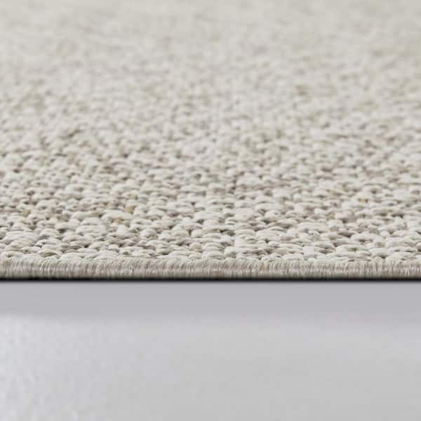 Molina Taupe 7 ft. 10 in. x 10 ft. Textured Indoor/Outdoor Area Rug