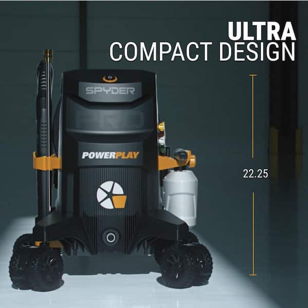 Powerplay SPYDER 2000 PSI 1.4 GPM Cold Water Electric Pressure Washer Powerplay SPYDER 2000 PSI 1.4 GPM Cold Water Electric Pressure Washer