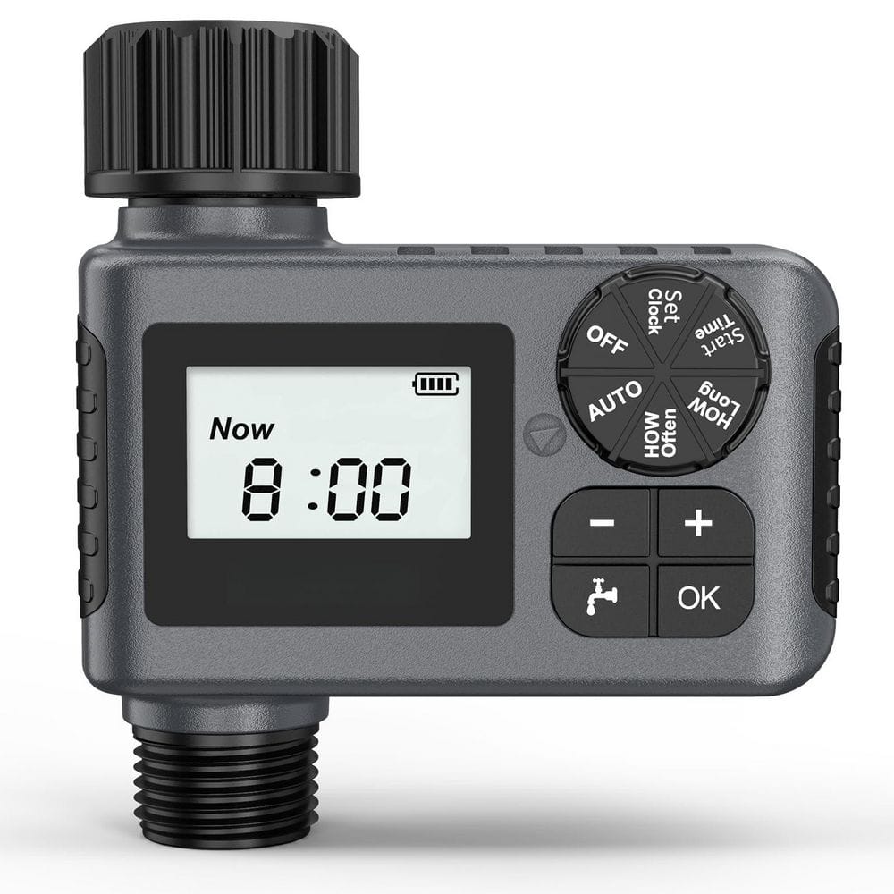 Outdoor Garden Hose Faucet Timers, Programmable Water Sprinkler Timer with Rain Delay, Lawn Watering System price history on PriceWatchPro