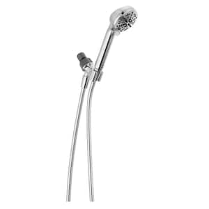 4-Spray Settings Wall Mount Handheld Shower Head 1.75 GPM in Chrome