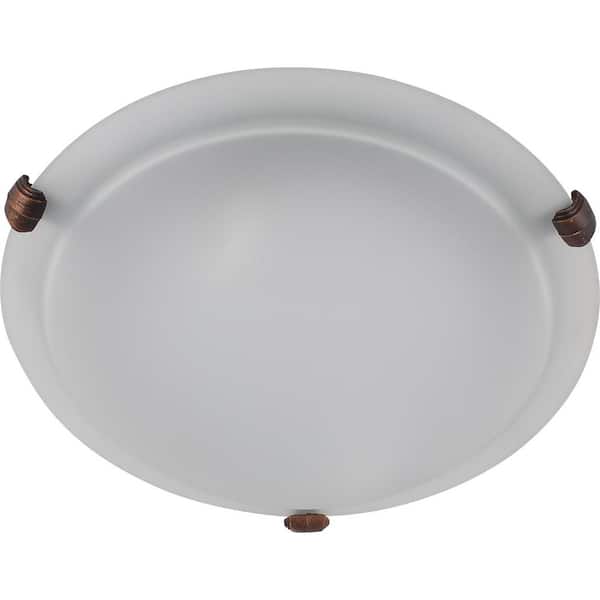 Cambridge 3-Light Oil-Rubbed Bronze Flushmount