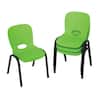 Lime Green Home Depot Lifetime Chairs Lifetime Lime Green Stacking