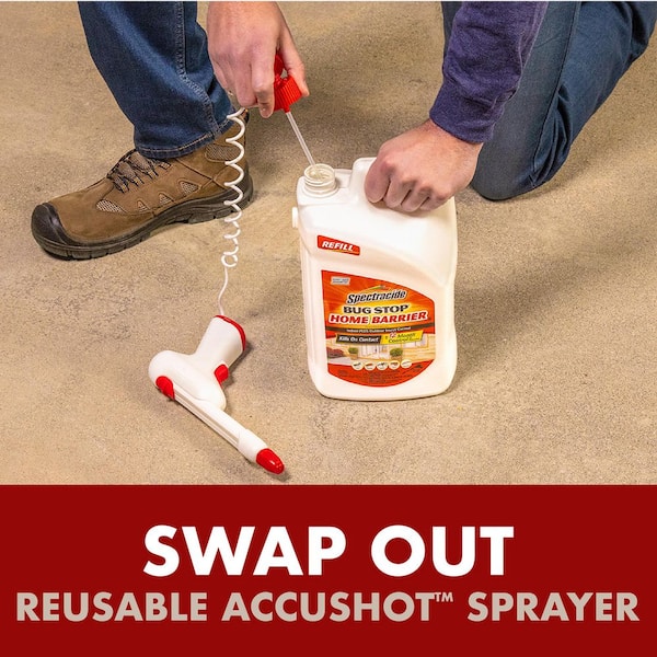 Spectracide - 1.3 Gal. Bug Stop Home Barrier AccuShot Sprayer Refill (Insect Killer)