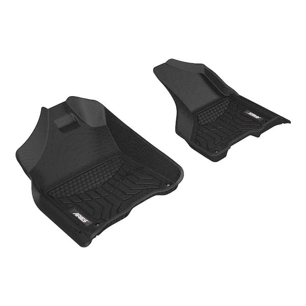 Aries StyleGuard XD Black Heavy Duty Floor Liners, Select Ram 1500, Classic, 2500, 3500 Extended, Crew Cab, 1st Row Only