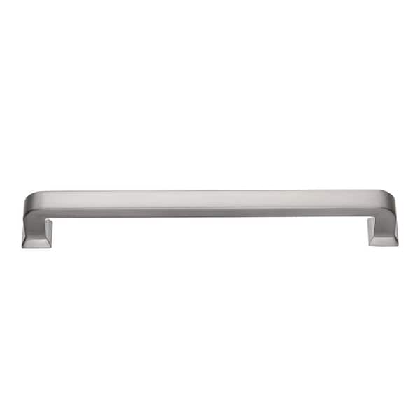 6.3 in. (160 mm) Center to Center Brushed Nickel Zinc Drawer Pull