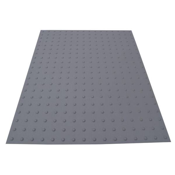 Safety Step TD PowerBond 36 in. x 4 ft. Light Gray ADA Warning Detectable Tile (Peel and Stick)