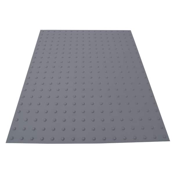 Safety Step TD RampUp 36 in. x 4 ft. Light Gray ADA Warning Detectable Tile
