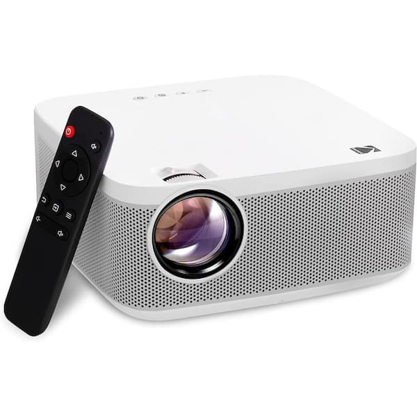Kodak FLIK X10 Multimedia Home Projector, HD Native 1920 x 1080, Portable Projector with Remote, 150 Lumens
