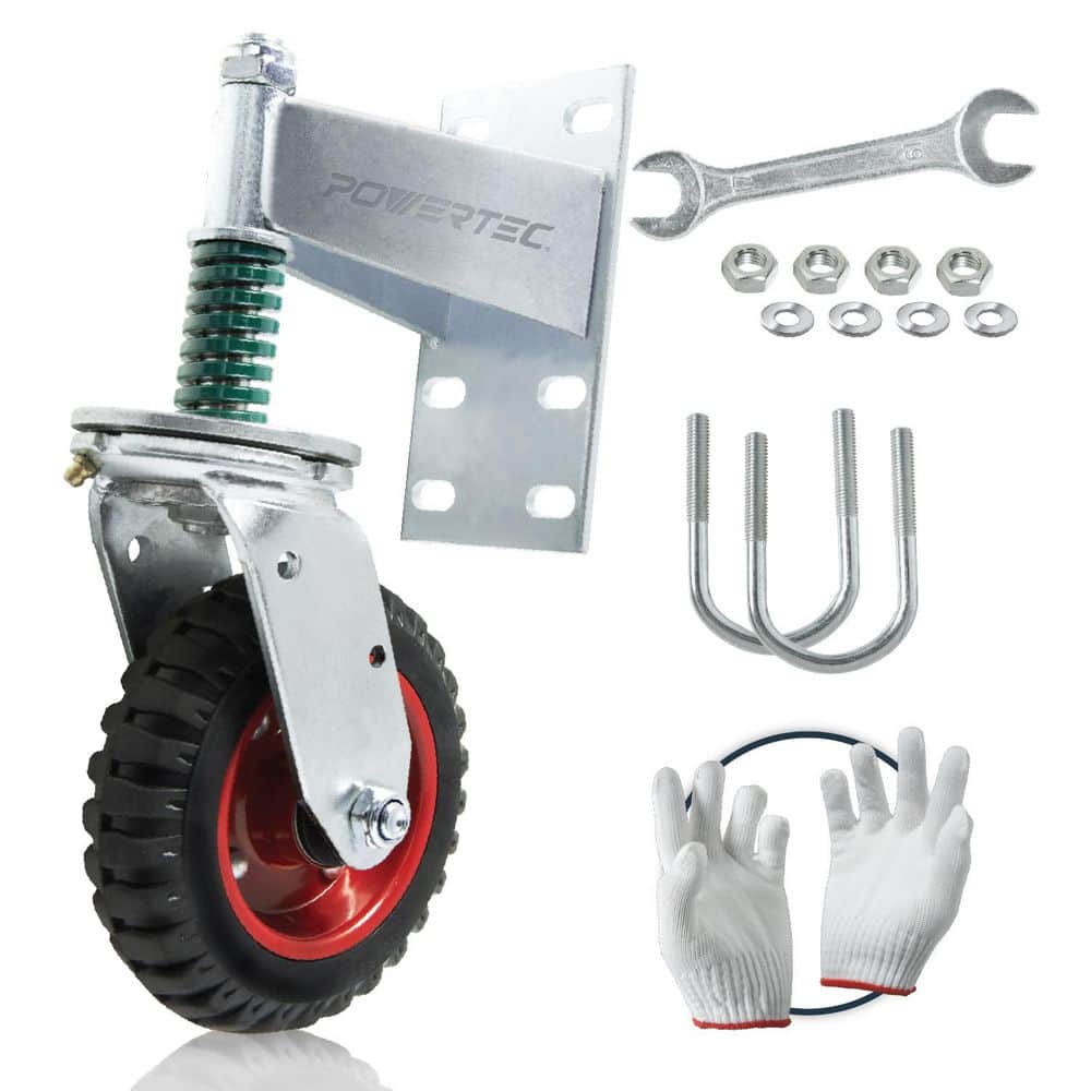 6 in. Spring-Loaded Gate Wheel with 500 lbs Load Capacity, Swivel Wheel with Mounting Hardware price history on PriceWatchPro