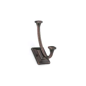 5-1/4 in. (134 mm) Brushed Oil-Rubbed Bronze Transitional Wall Mount Hook