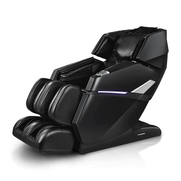 TITAN Theramedic FLEX Series 2D Massage Chair in Black with Zero Gravity, Bluetooth Speakers, Heated Rollers and Calf Massager