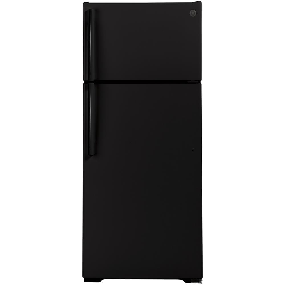 Black 28'' Smart Energy Star Top-Freezer Refrigerator