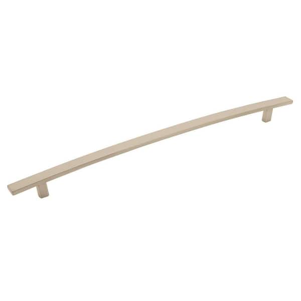 Cyprus 18 in. (457mm) Modern Satin Nickel Arch Appliance Pull