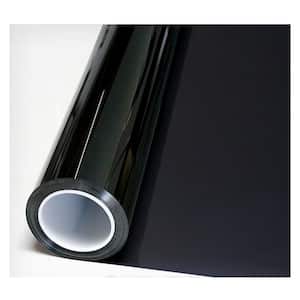 30 in. x 11 ft. S8MB05 Security and Daytime Privacy 8 Mil Black 5 (Very Dark) Window Film