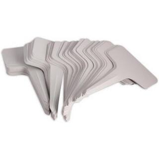 Acrux7 1000 Etichette Per Piante Da Giardino In PVC Bianco – Avvolgenti, Impermeabili, 21x2 Cm, Con Occhielli Regolabili