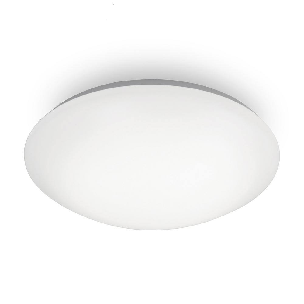Glo Energy Star Aluminum 11.75" LED Flush Mount in White