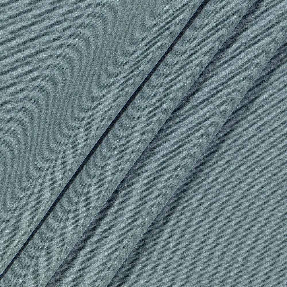 River Blue Polyester Room-Darkening Rod Pocket Curtain Panel, 54" x 54"