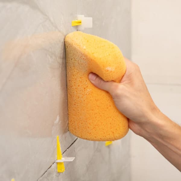 QEP - Extra Large 7-1/2 in. D x 5-1/2 in. W Polyurethane Sponge for Grouting, Cleaning, and Washing (6-Pack)