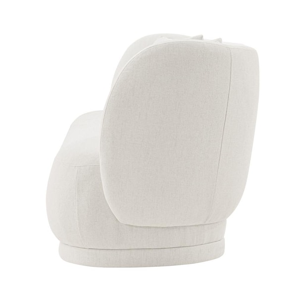 Manhattan Comfort Contemporary Siri Sofa and Accent Chair Set with Pillows in Cream Manhattan Comfort Contemporary Siri Sofa and Accent Chair Set with Pillows in Cream