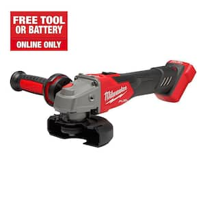 M18 FUEL 18V Lithium-Ion Brushless Cordless 4-1/2 in./5 in. Grinder with Variable Speed & Slide Switch (Tool-Only)