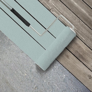 1 gal. #S440-1 Sunken Pool Textured Low-Lustre Enamel Interior/Exterior Porch and Patio Anti-Slip Floor Paint