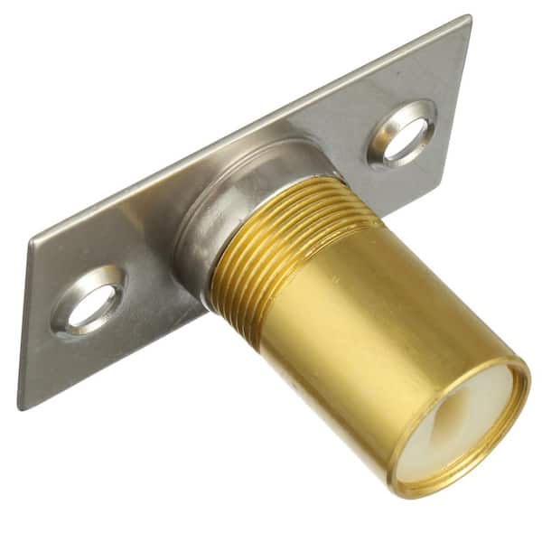1/2 inch Bulk Hardware BH03477 13mm Pack of 2 Single Solid Brass Ball Cupboard cabinet Door Bullet Catch