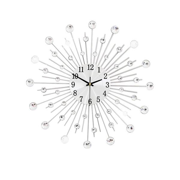 Unbranded 21 in. Battery Operated Non Ticking Wall Clock