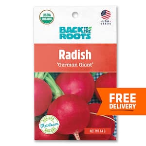 Organic German Giant Radish Seed (1-Pack)