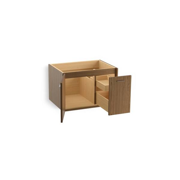 KOHLER Jute 60 in. W x 22 in. D x 20 in. H Bathroom Vanity Cabinet without Top in Linen White