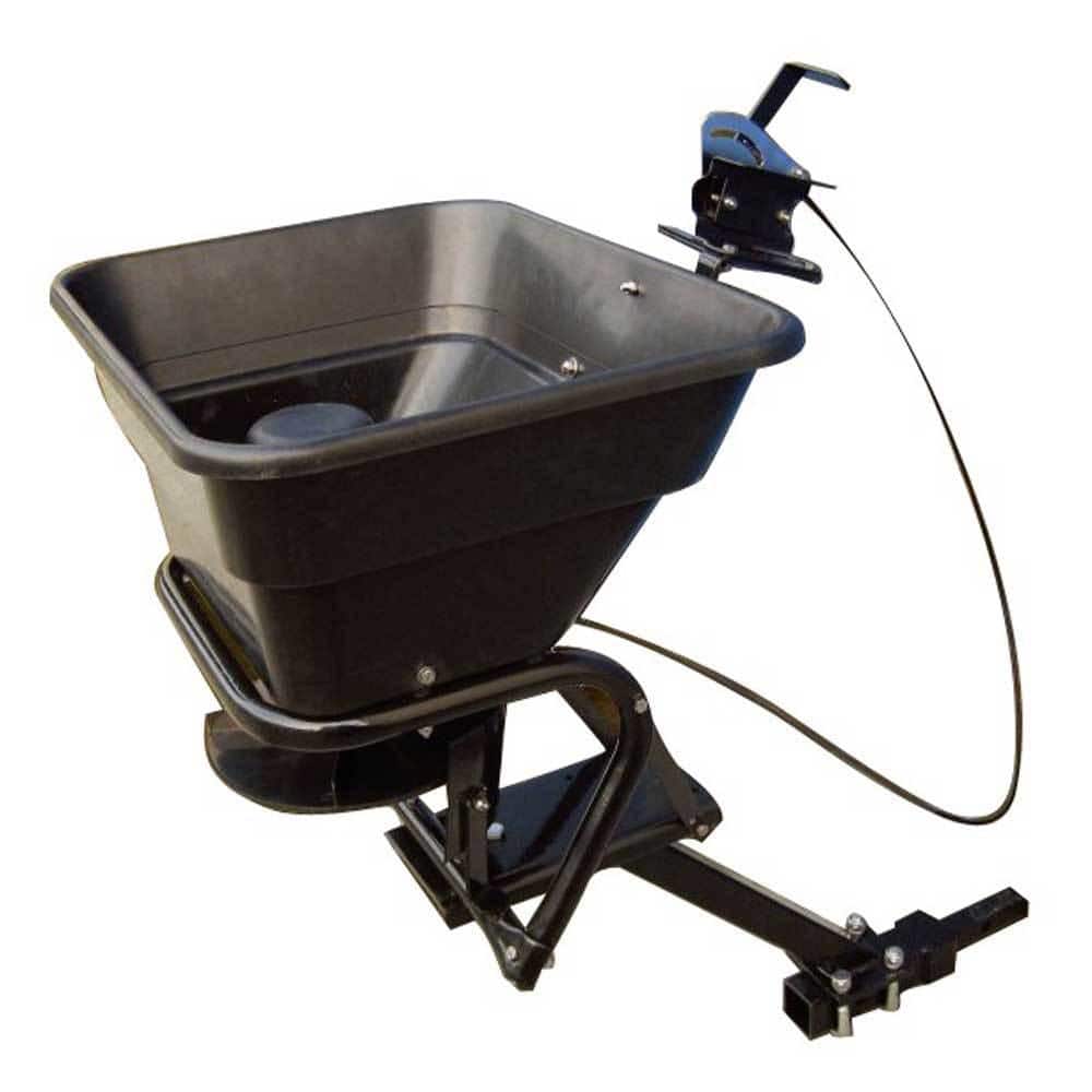 12-Volt ATV Hitch Mount Receiver 80 lbs. Grass, Seed, Broadcast Fertilizer 