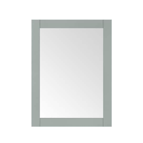 Caville 24 in. W x 32 in. H Rectangular Framed Wall Mount Bathroom Vanity Mirror in Sage Green