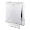 San Jamar T1950XC Mini Combination Hand Towel Cabinet, Chrome, 11.1 x 3.8 x 7.8