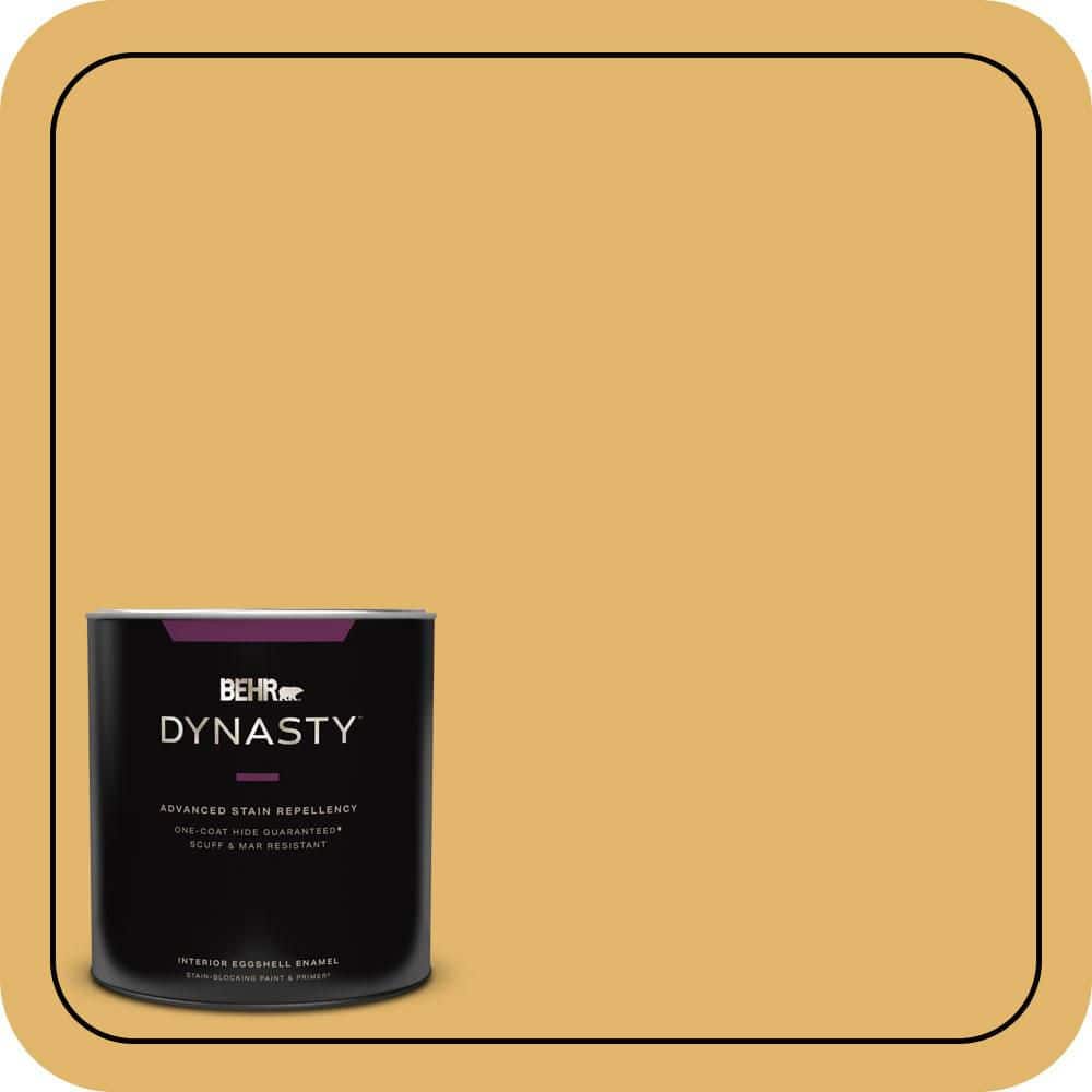 1 qt. #M290-5 English Custard Eggshell Enamel Interior Stain-Blocking Paint and Primer price history on PriceWatchPro