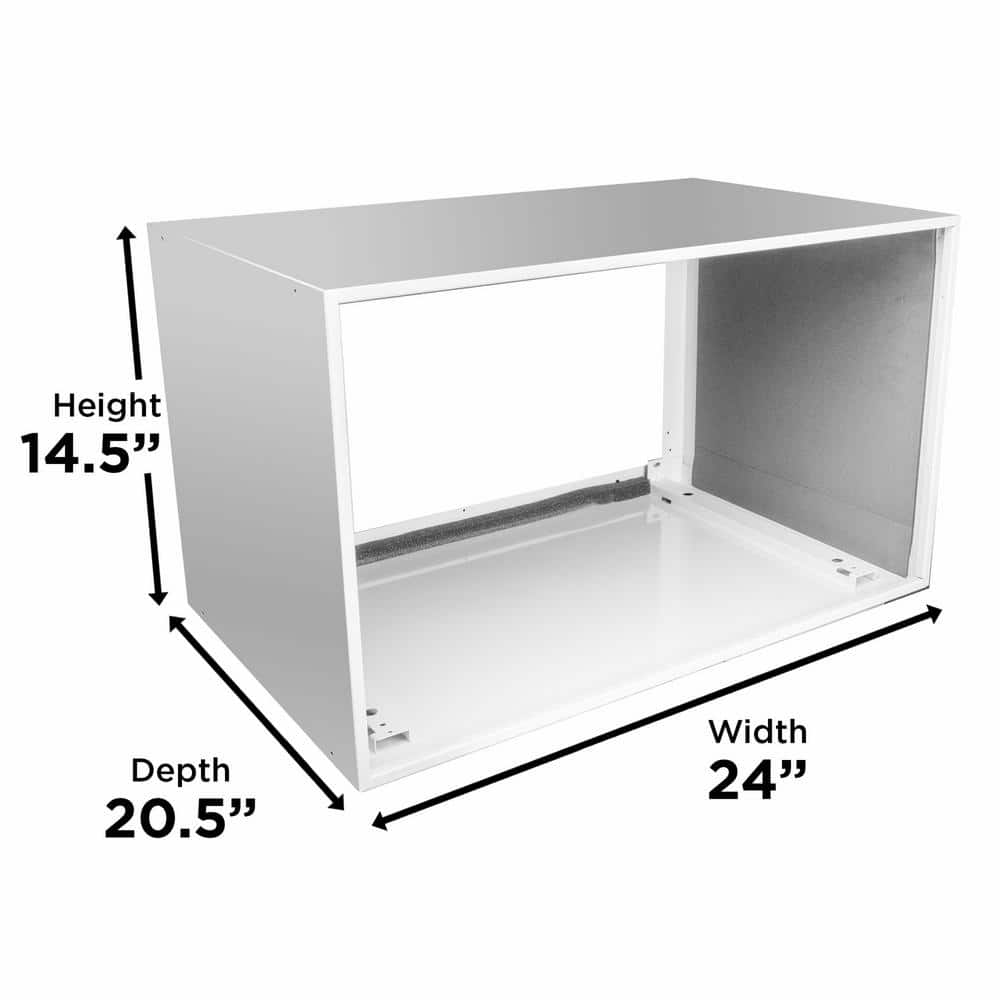 Danby White Metal Through-the-Wall Air Conditioner Sleeve