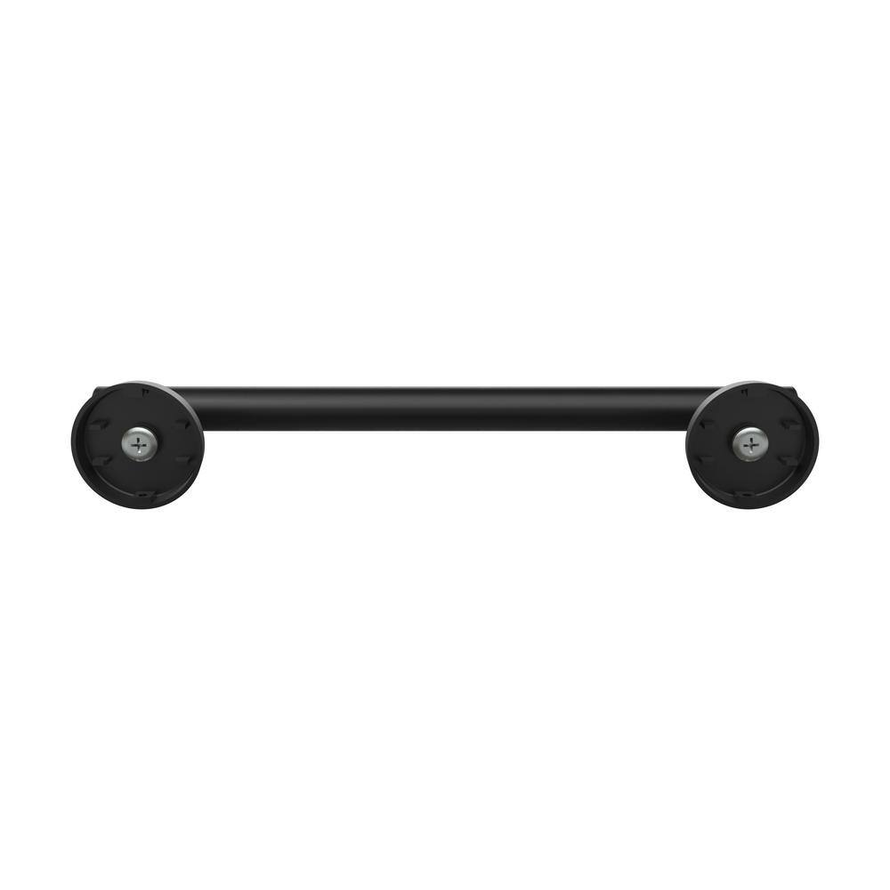 Matte Black Wall Mounted Metal Towel Bar