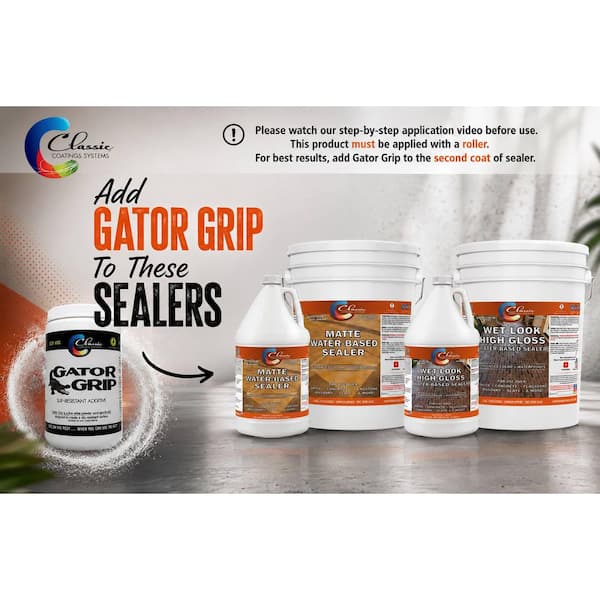 Classic Coatings Systems Gator Grip 12-oz. Colorless Non Skid