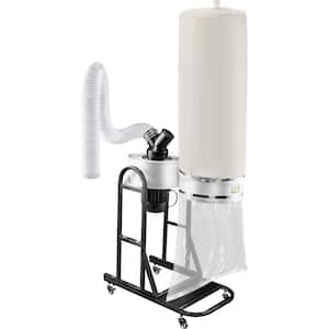 Vortex Dust Collector Woodworking Dust Collector 1.5HP 220-Volt watt/Mobile Base cyclone dust collector