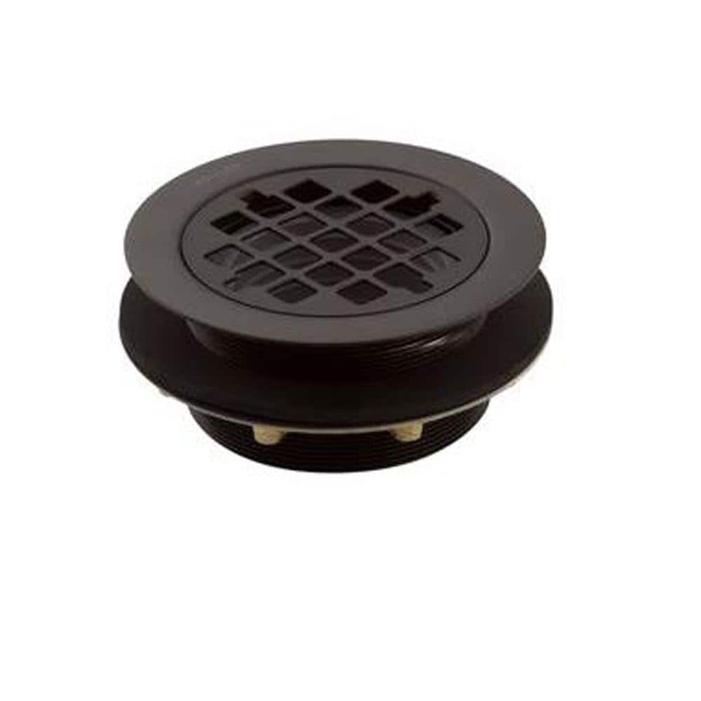 4.25 Round Shower Drain Cover in Oil Rubbed Bronze