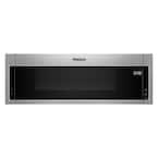1.1 cu. ft. Over the Range Low Profile Microwave Hood Combination in Fingerprint Resistant Stainless Steel