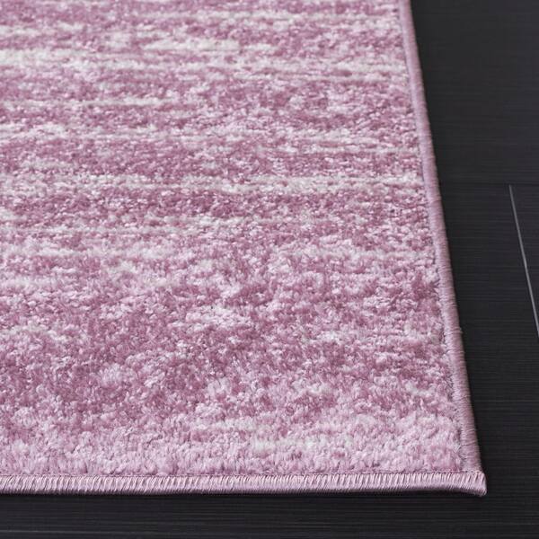 SAFAVIEH Adirondack Cream/Purple 4 ft. x 6 ft. Solid Area Rug