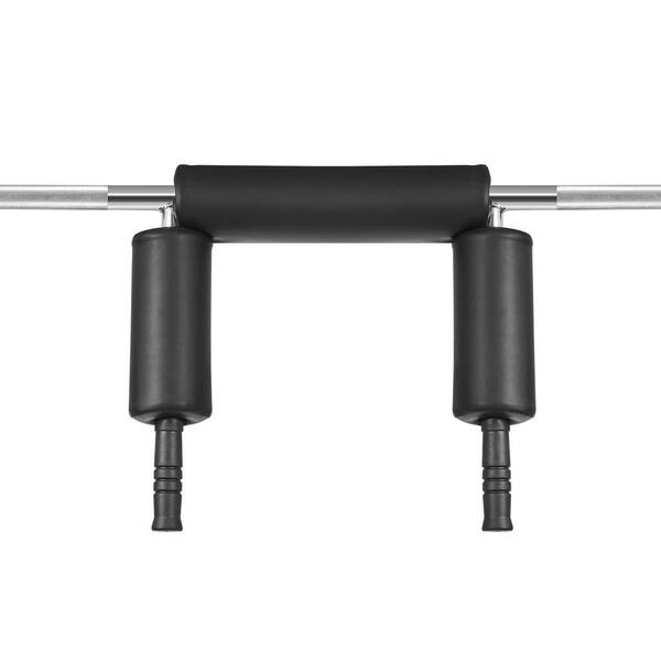 Safety Squat Bar, 700 LBS. Weight Bar with Shoulder Pads, 28mm Diameter, Ideal for Front Squats, Lunges, Rehab, Home Gym